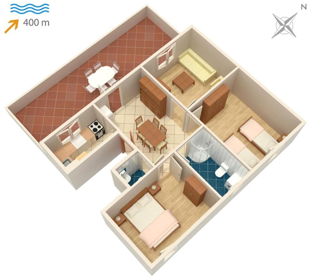 Apartments And Rooms With Parking Space Supetar, Brac - 5658 Luaran gambar